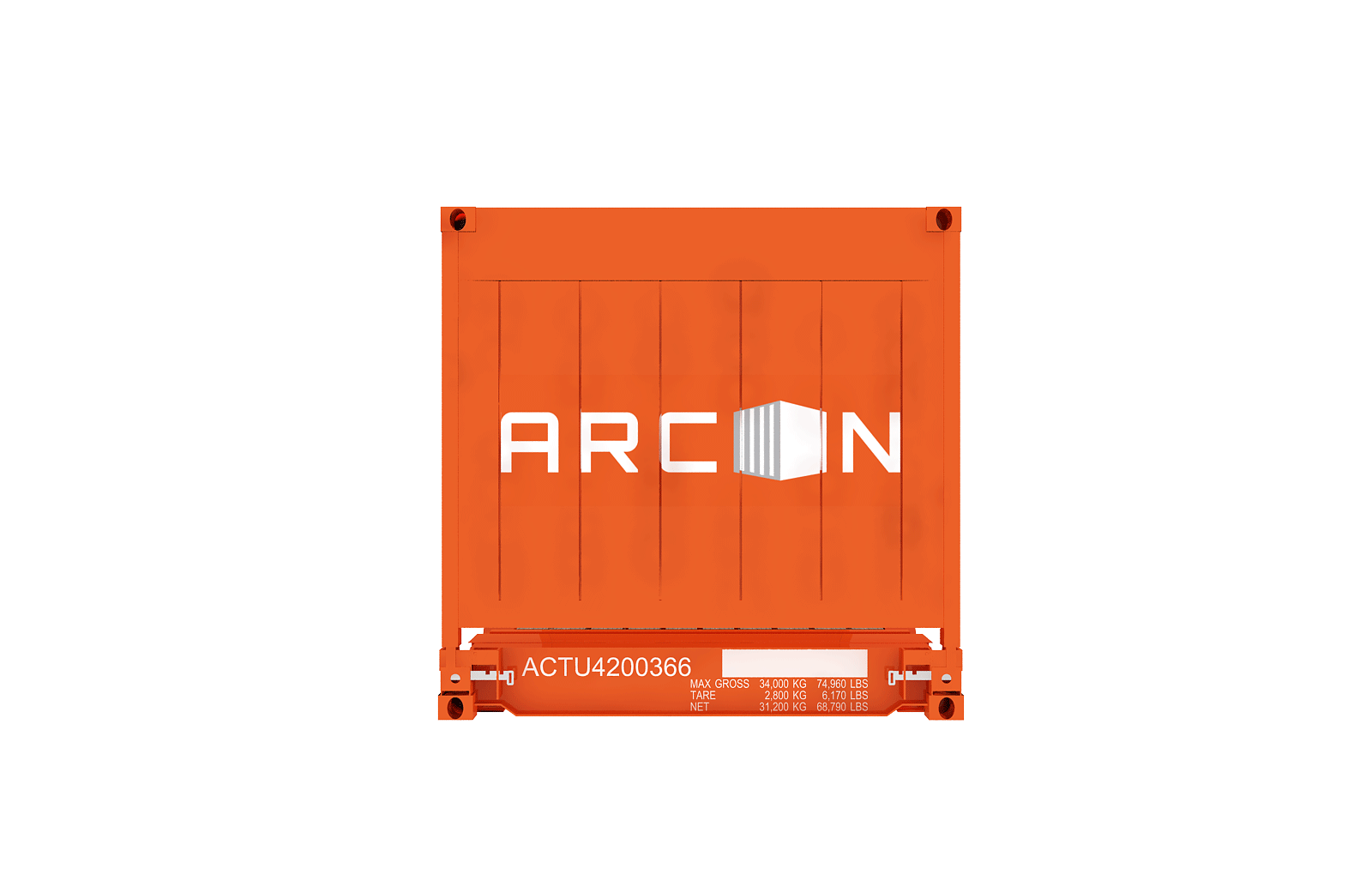 20ft flat rack container - 4