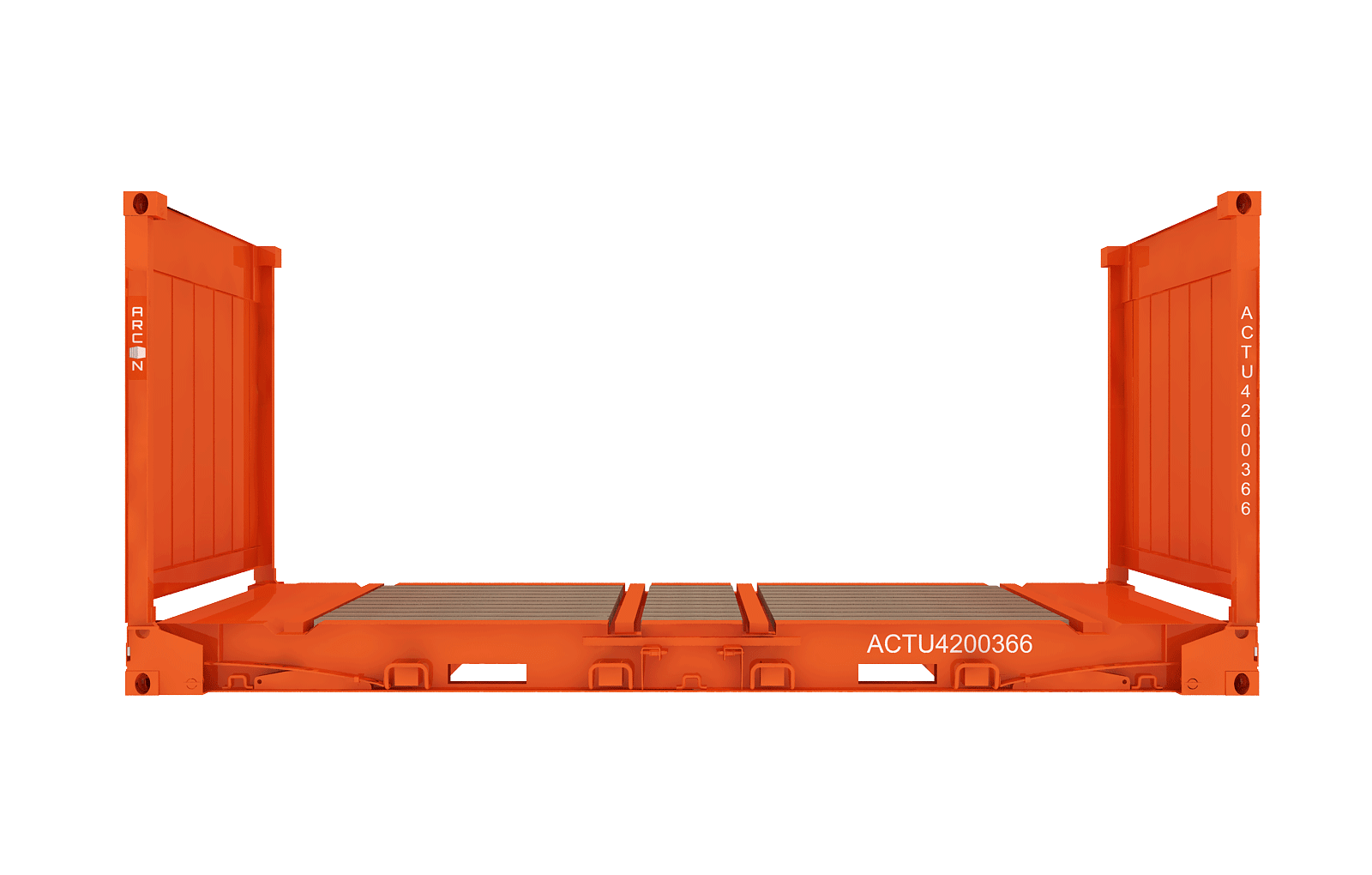 20ft flat rack container - 2